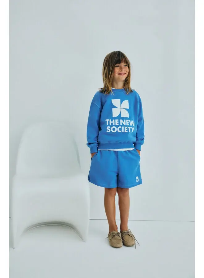 The New Society | tns logo sweatshirt iris whisper