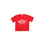 The New Society | maca t-shirt tulip red