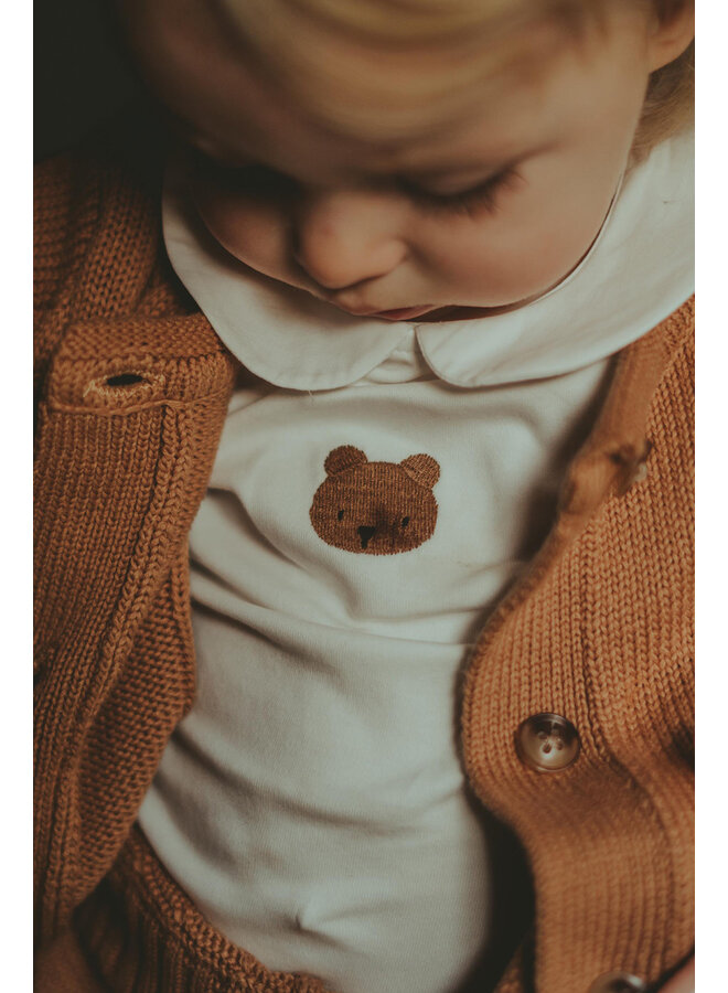 Donsje | davo bodysuit | bear | off white