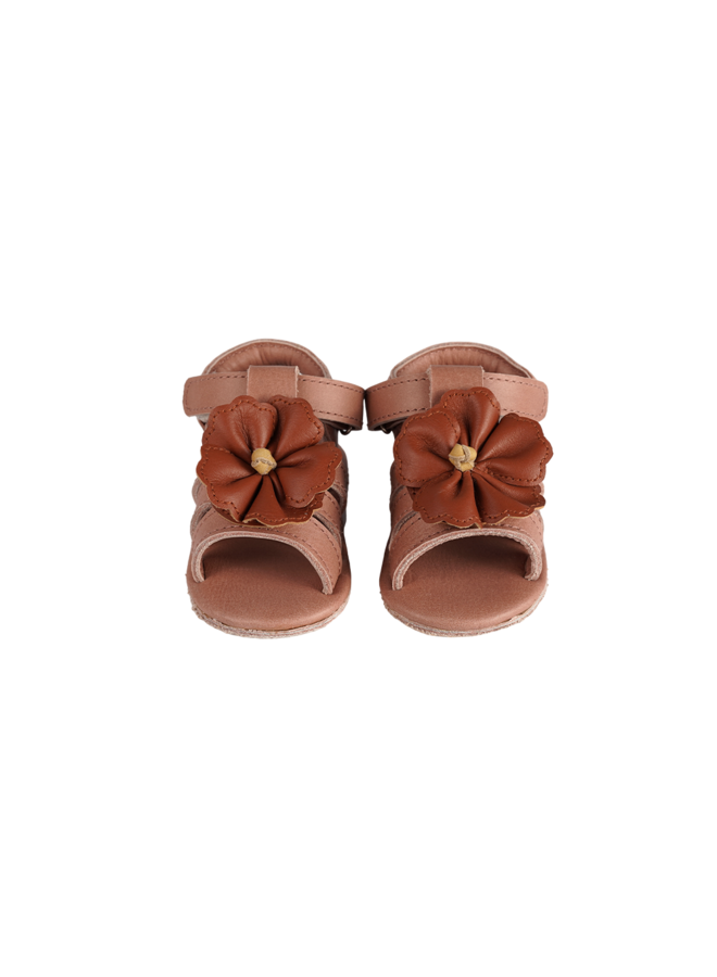 Donsje | tuti fields sandals | hibiscus | rose dawn classic leather