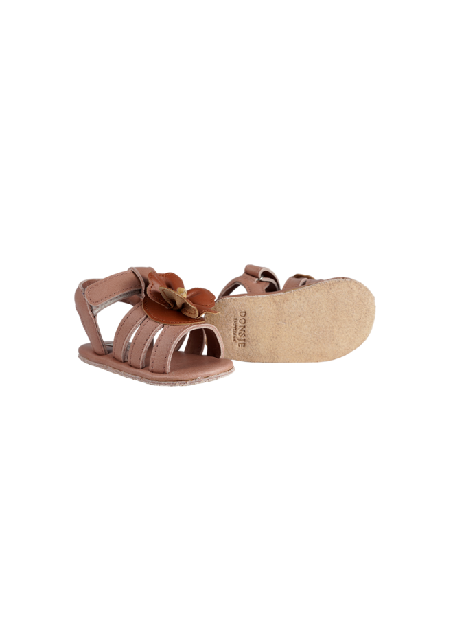 Donsje | tuti fields sandals | hibiscus | rose dawn classic leather