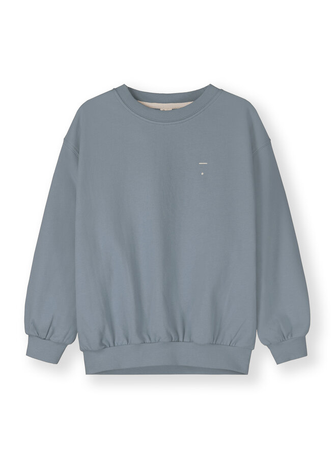 Gray Label | dropped shoulder sweater gots | stone grey