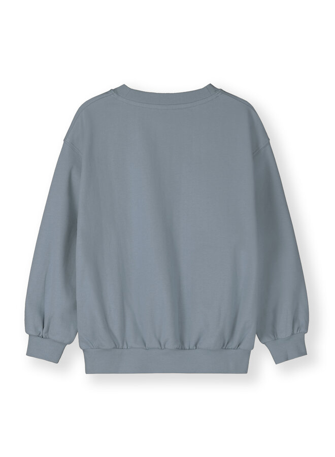 Gray Label | dropped shoulder sweater gots | stone grey