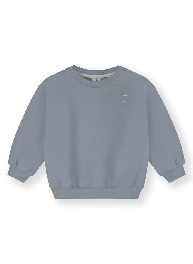 Gray Label | baby dropped shoulder sweater gots | stone grey