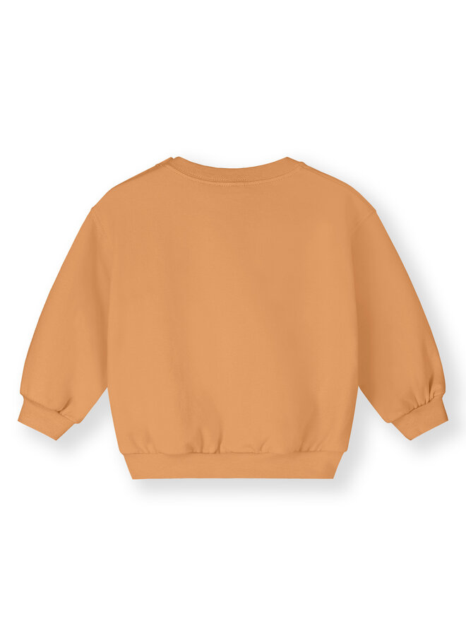 Gray Label | baby dropped shoulder sweater gots | melon