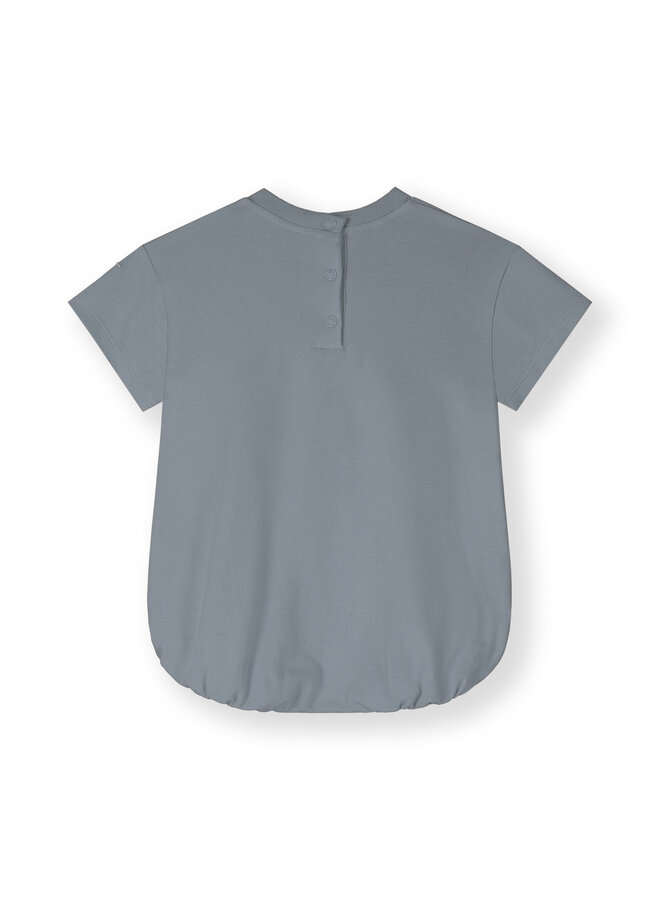 Gray Label | baby tee suit gots | stone grey