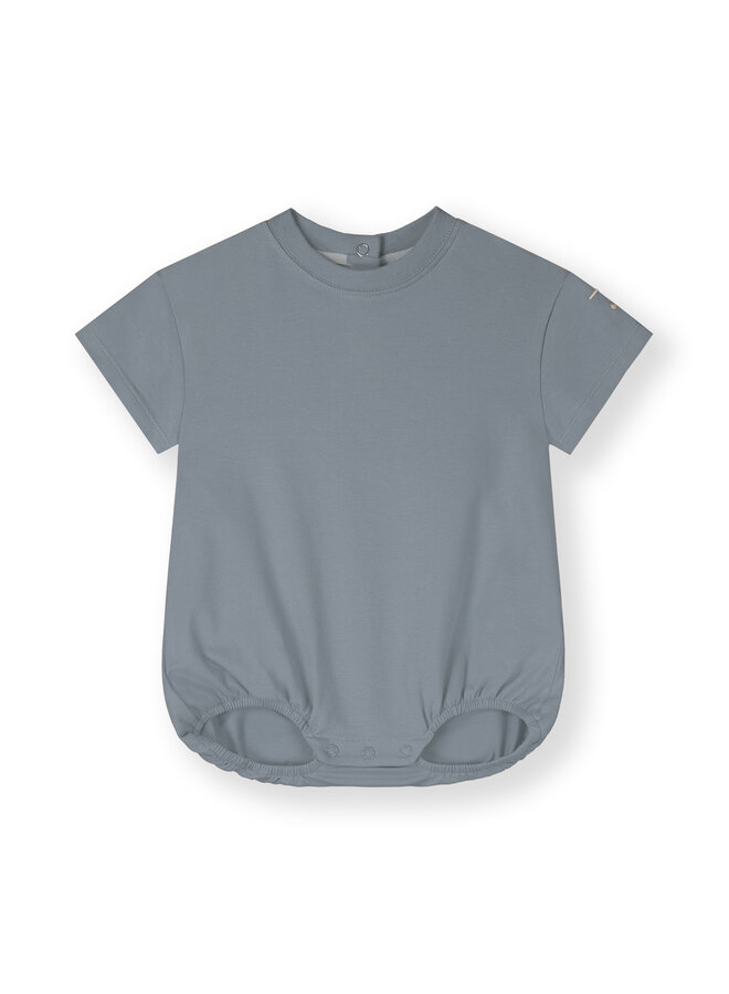 Gray Label | baby tee suit gots | stone grey
