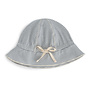 Gray Label | baby sun hat gots | stone grey - cream
