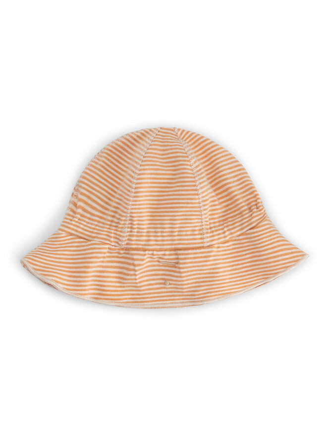 Gray Label | baby sun hat gots | melon - cream
