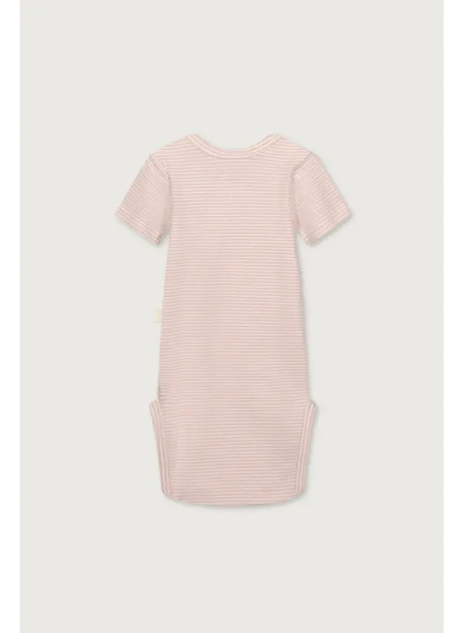 Gray Label | baby onesie gots | faded pink - cream