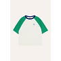 The Campamento | color block green tshirt | ecru