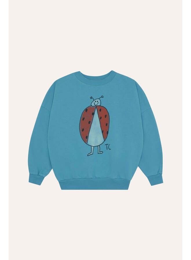 The Campamento | ladybug sweatshirt | blue