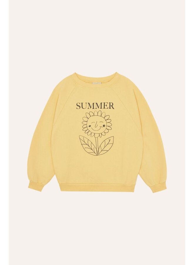 The Campamento | summer sweatshirt | yellow