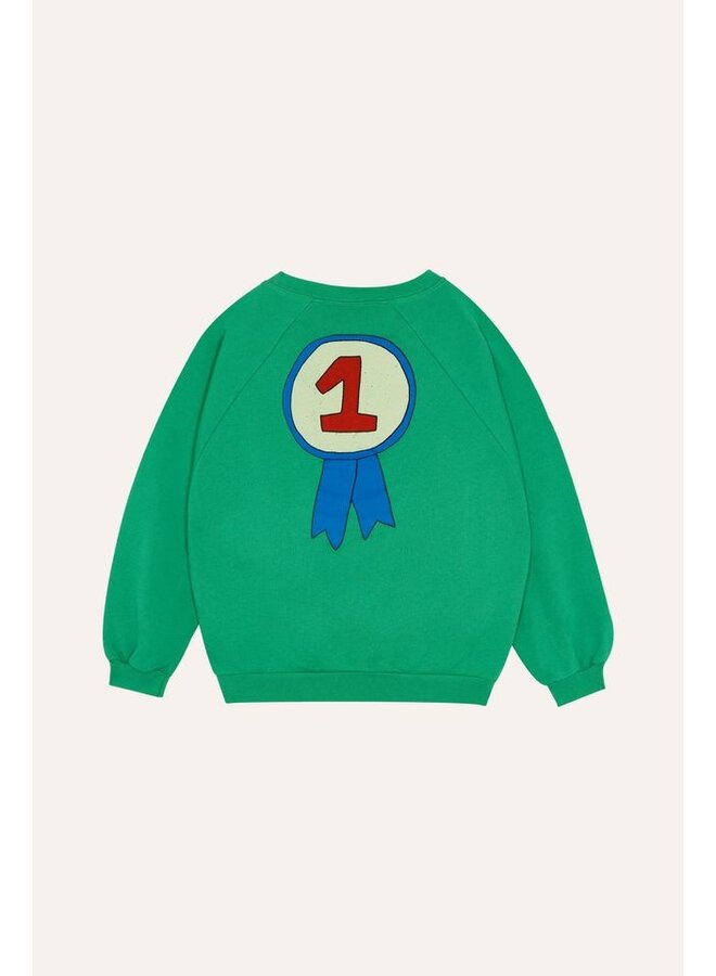 The Campamento | number one sweatshirt | green