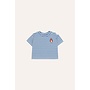 The Campamento | blue stripes baby tshirt | blue