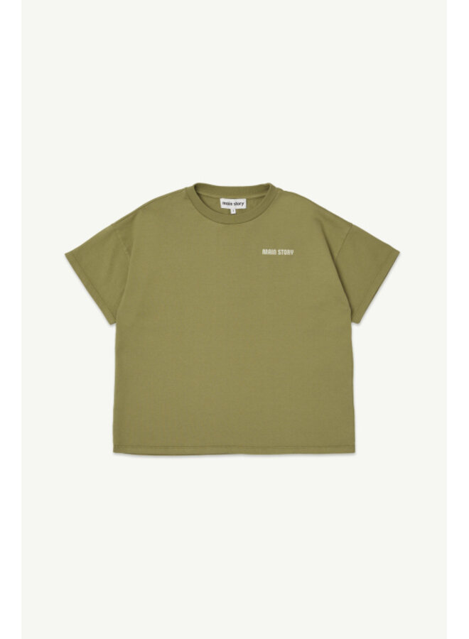 Main Story | oversized tee | fir jersey