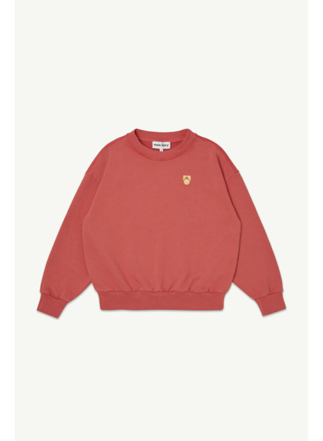 Main Story | bubble sweatshirt | cranberry fleece