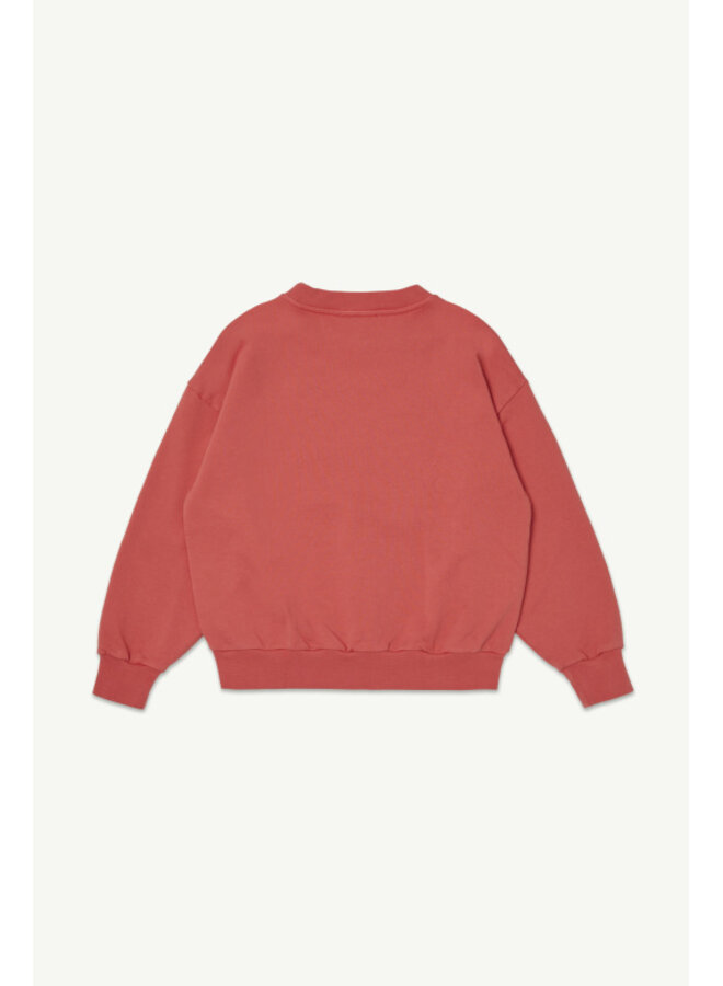 Main Story | bubble sweatshirt | cranberry fleece
