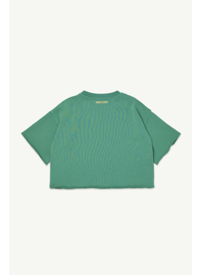 Main Story | sweat top | bottle green fleece