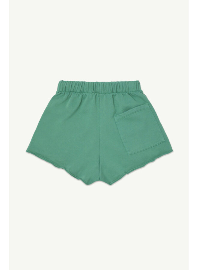 Main Story | track short | bottle green fleece