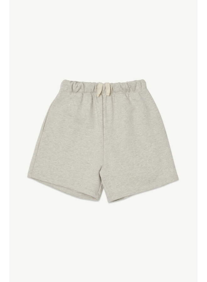 Main Story | baggy short | ecru melange fleece