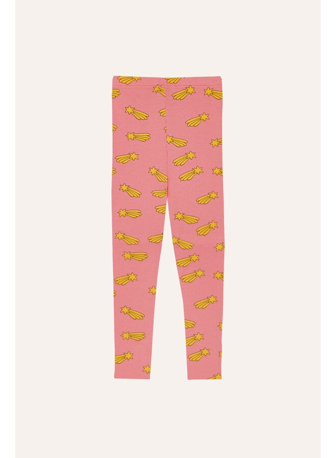 The Campamento | falling stars allover leggings | pink