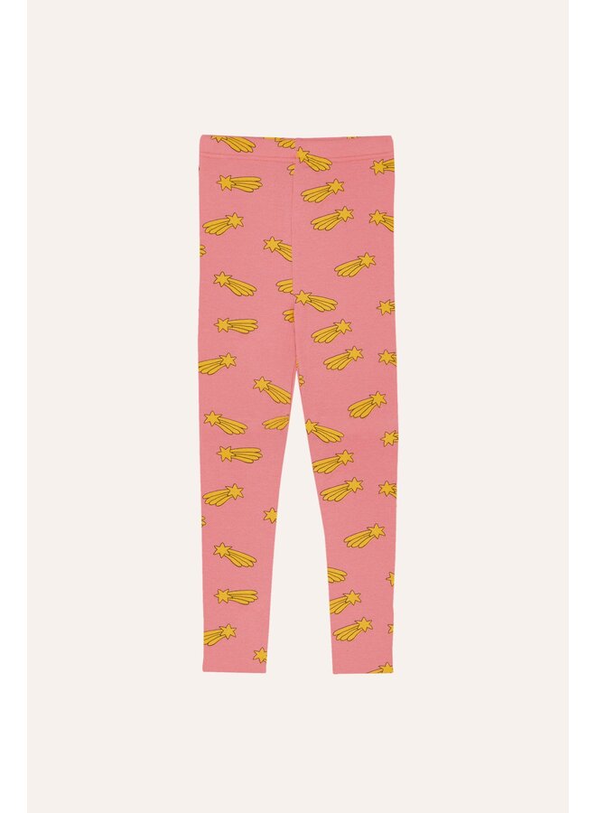 The Campamento | falling stars allover leggings | pink
