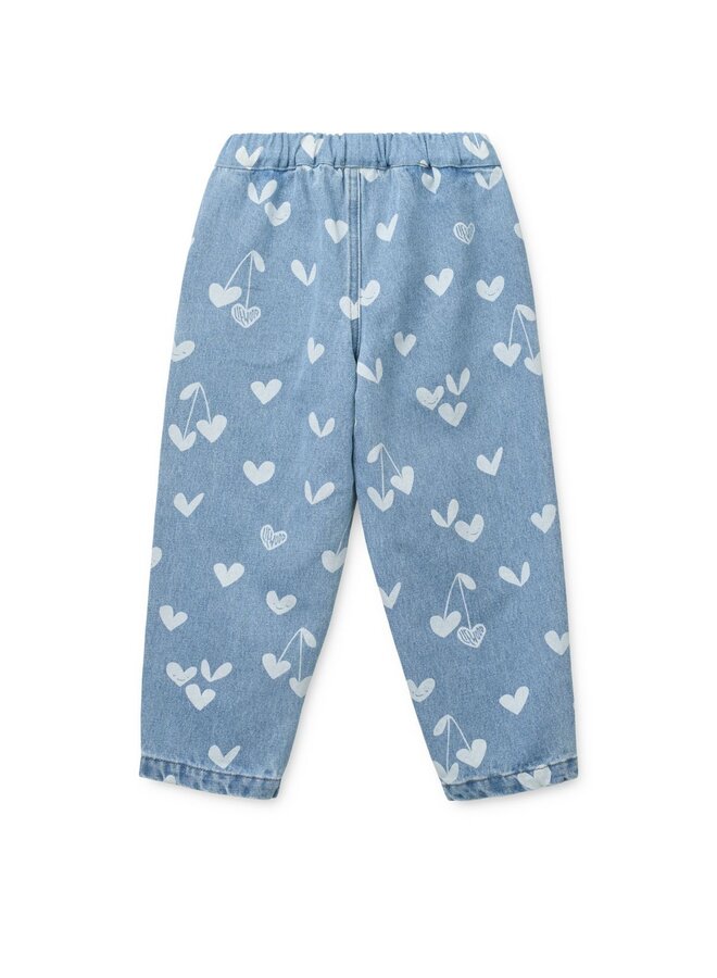 Liewood | borris printed denim pants | sweethearts