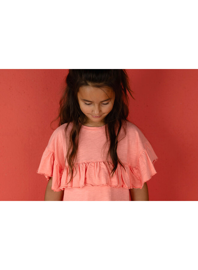 Nixnut | din dress | coral