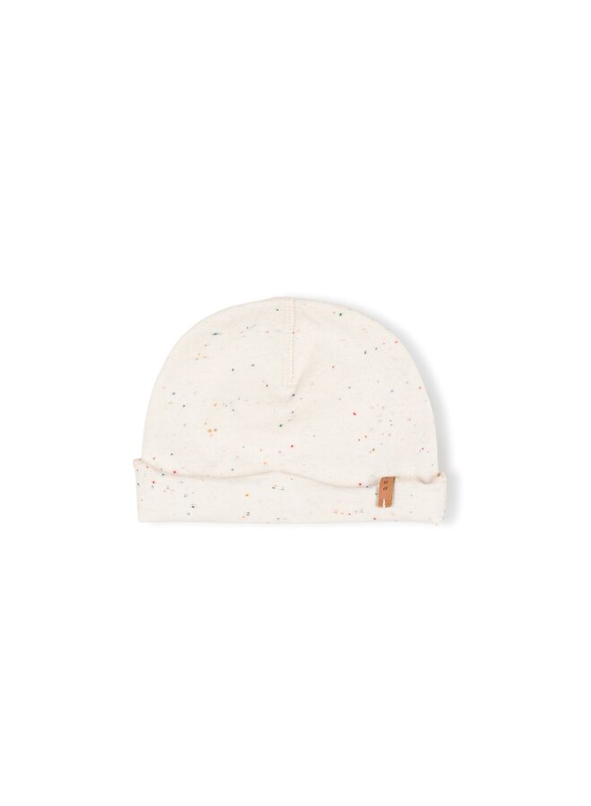 Nixnut | born hat | ecru speckle