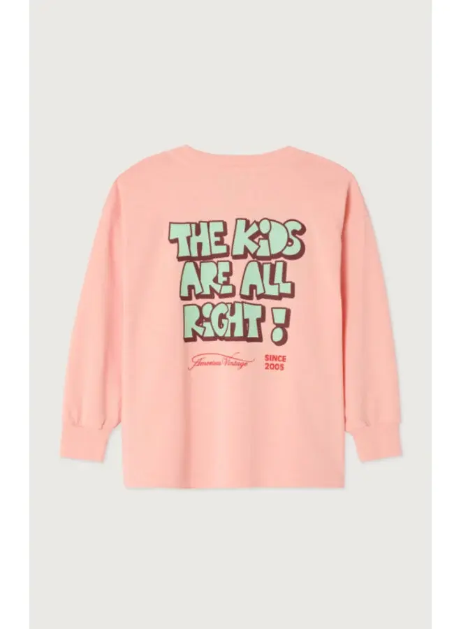 American Vintage | fizvalley longsleeve | sorbet vintage