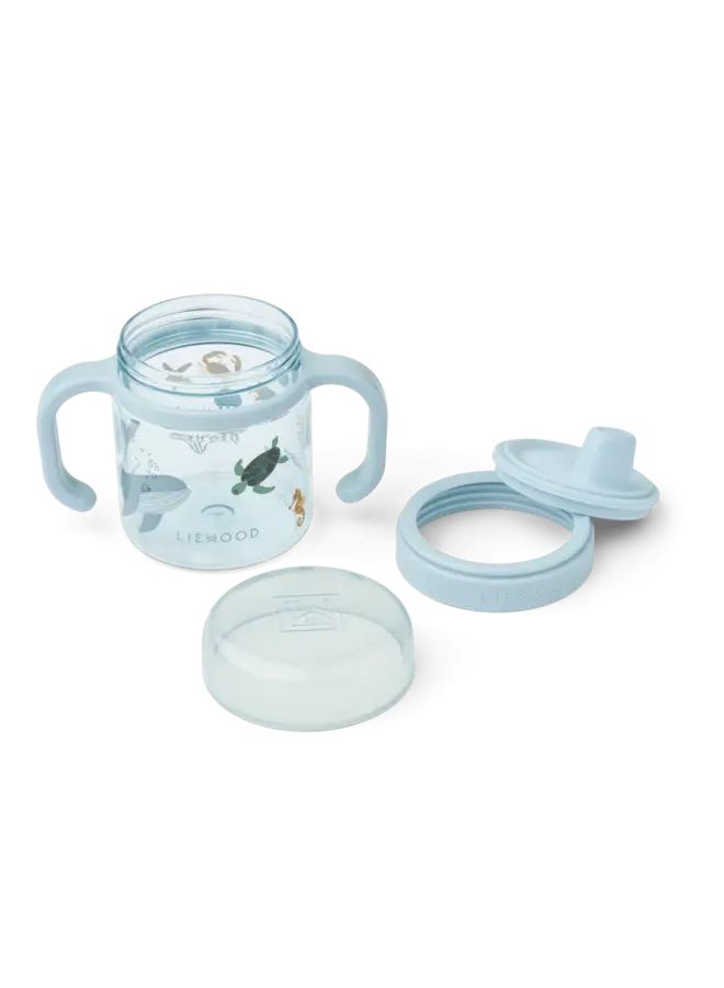 Liewood | kylo tritan sippy cup | sea creature/sandy