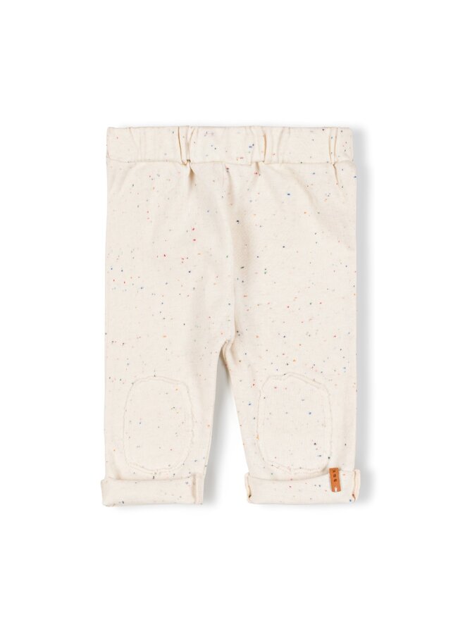 Nixnut | bab pants | ecru speckle