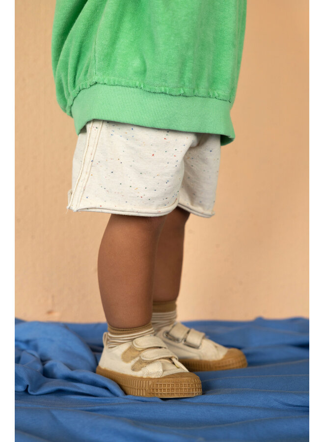 Nixnut | basic short | ecru speckle