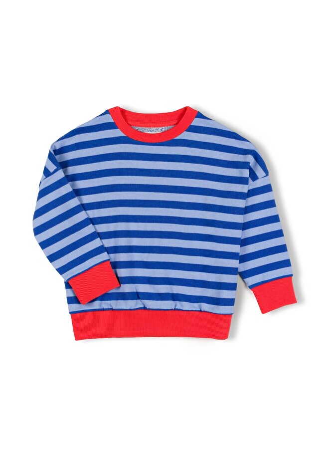 Nixnut | rel sweater | azul stripe