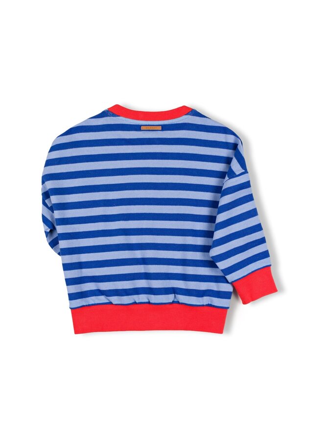 Nixnut | rel sweater | azul stripe