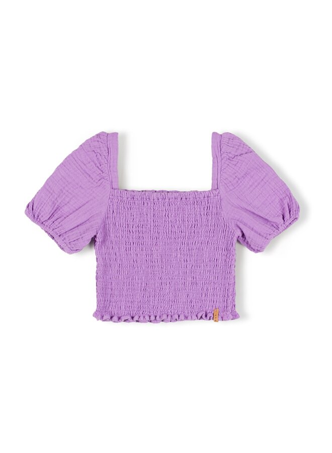 Nixnut | smock top | iris