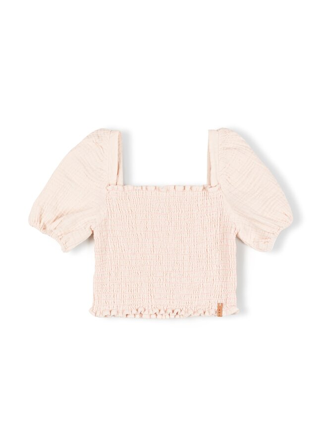 Nixnut | smock top | snow