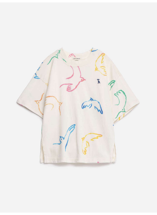 True Artist | nomadic wings t-shirt | beige