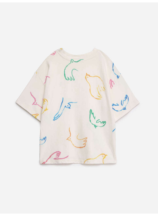 True Artist | nomadic wings t-shirt | beige