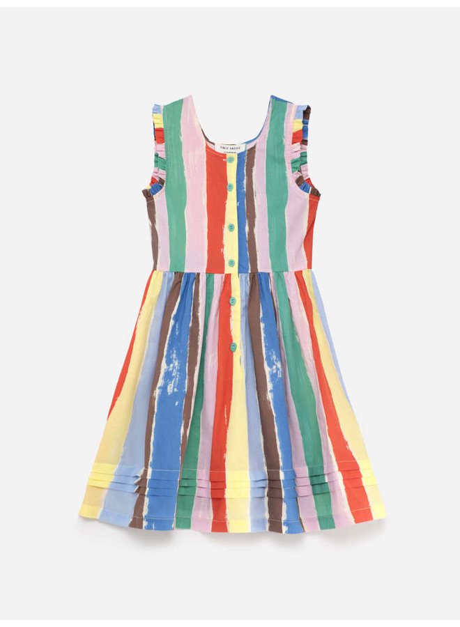 True Artist | strokes dress | beige