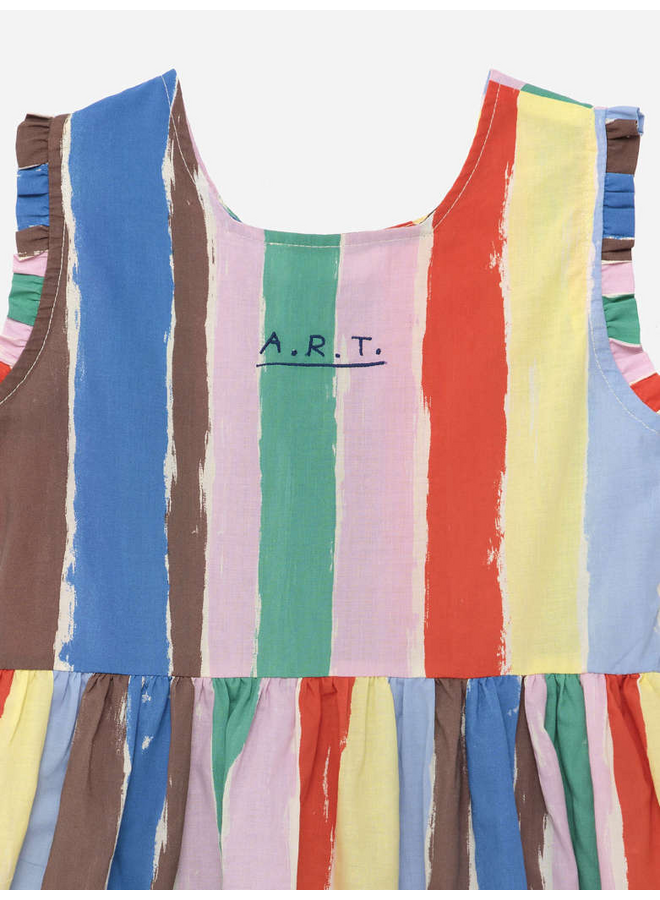 True Artist | strokes dress | beige