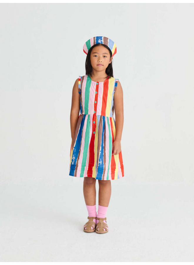 True Artist | strokes dress | beige