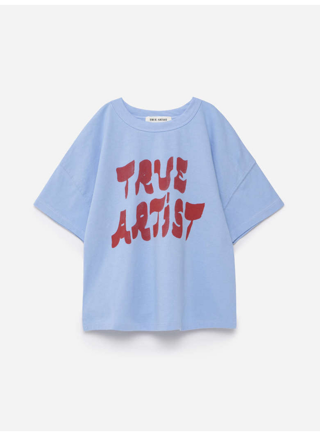 True Artist | t-shirt nº01 skyride blue | light blue