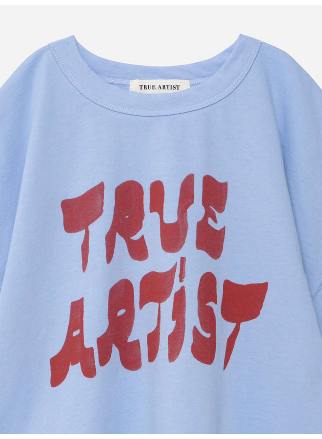 True Artist | t-shirt nº01 skyride blue | light blue