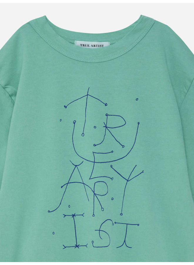 True Artist | t-shirt nº05 jade green | green