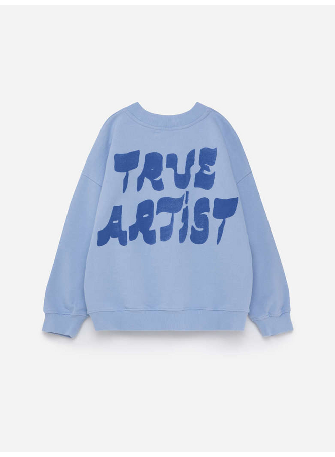 True Artist | sweatshirt nº11 skyride blue | blue