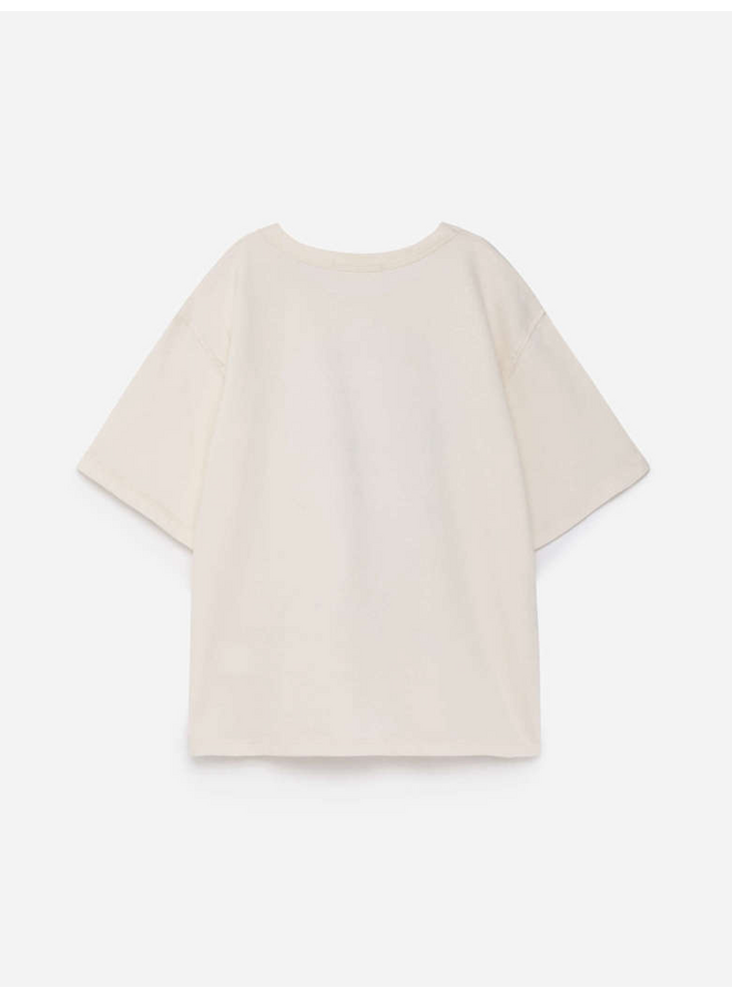 True Artist | strokes t-shirt | beige