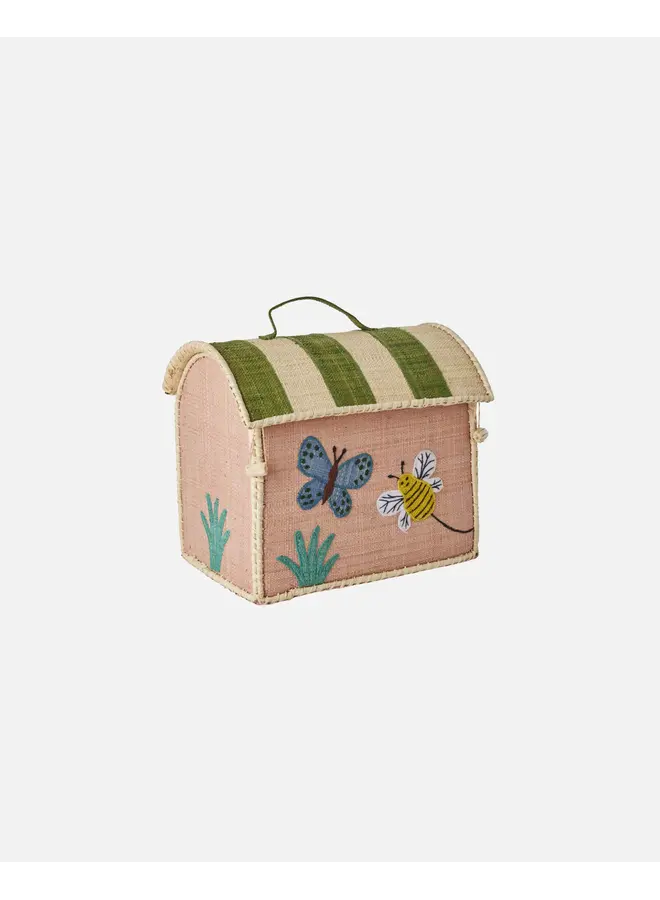 Rice | raffia basket | butterfly theme | mini