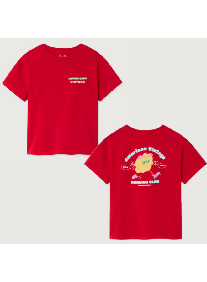 American Vintage | fizvalley t-shirt | rubis vintage